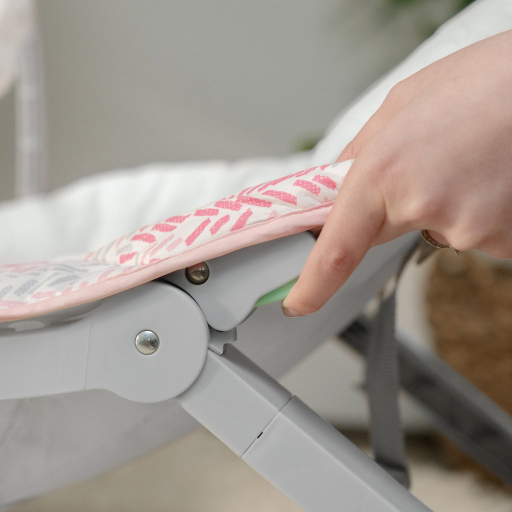 Ingenuity Keep Cozy 3-in-1 Grow with Me Baby Bouncer, Rocker & Toddler Seat, Lily