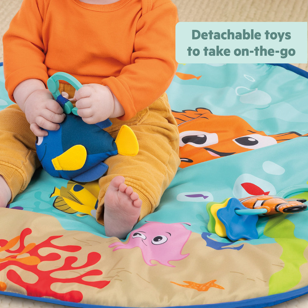 Disney Baby Finding Nemo Mr. Ray Ocean Lights & Music Activity Play Gym