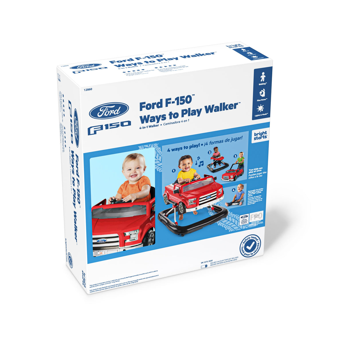 Ford F-150 Ways to Play Walker - , 4-in-1 Walker - Rapid Red