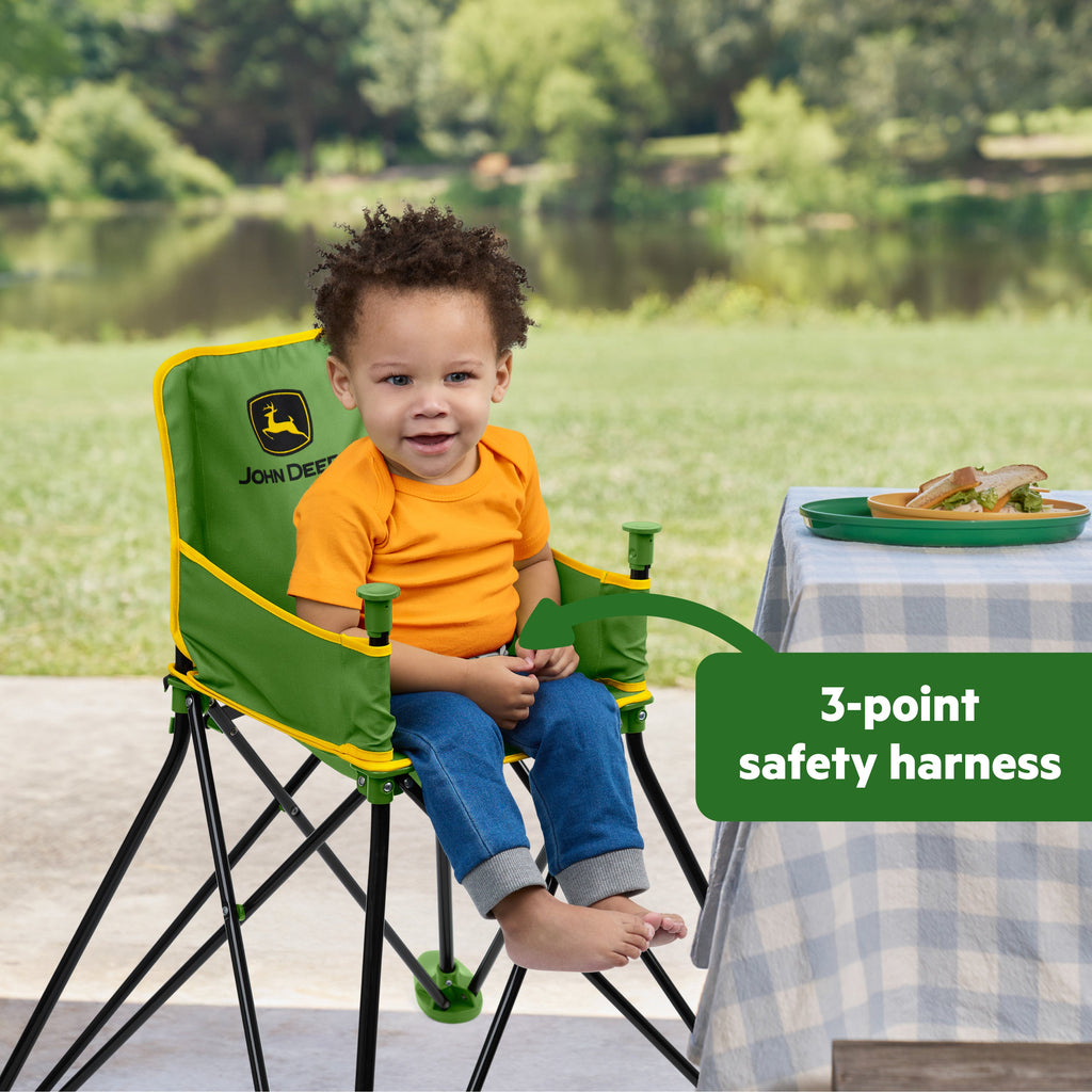Bright Starts John Deere Pop N Dine Portable High Chair