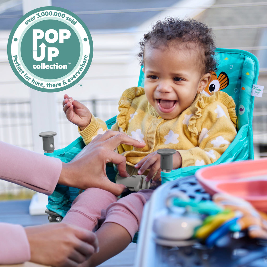 Disney Baby Finding Nemo Pop N Dine Portable High Chair by Bright Starts