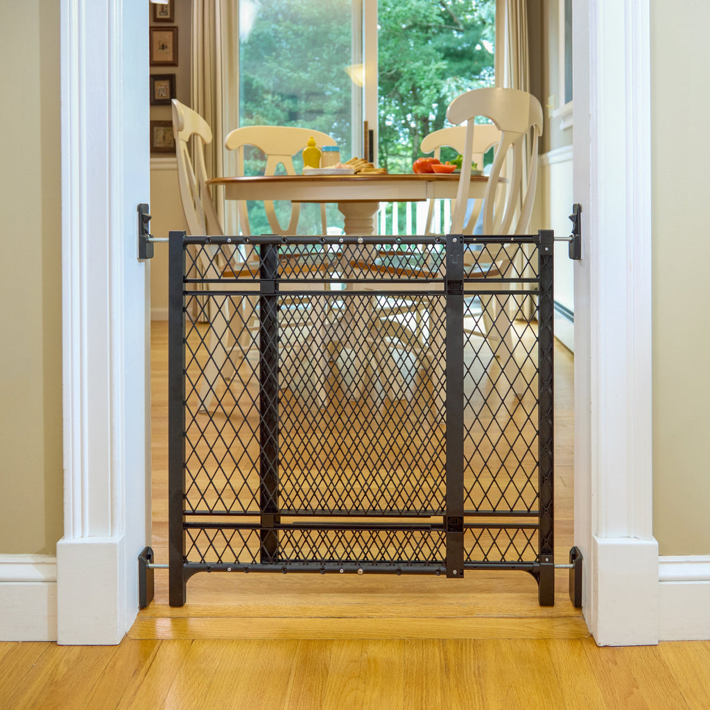 Doorway 42W Series Baby and Dog Gate 2-PK, Openings 23-42 Wide, 24 tall - Galvanized Steel