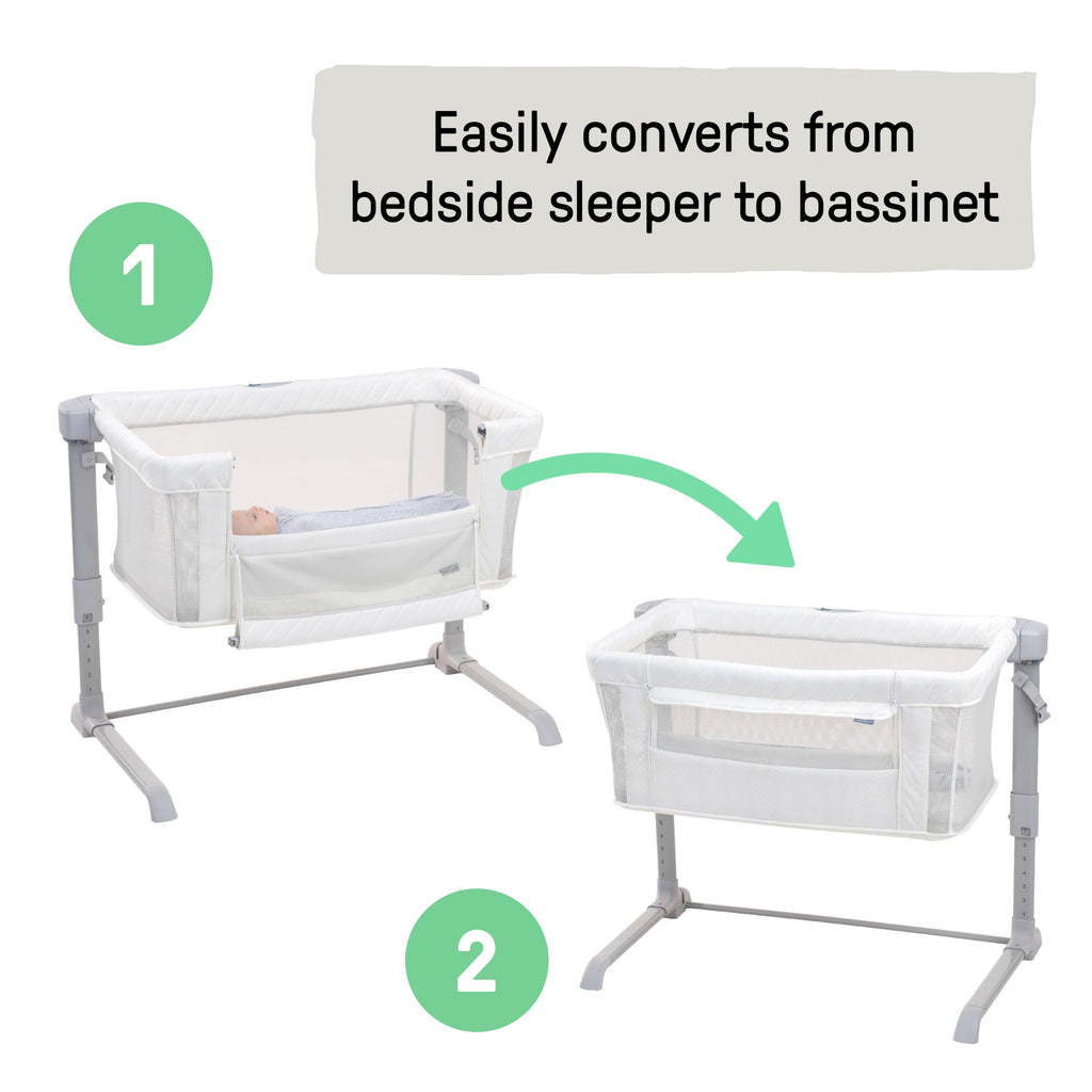 DreamSecure 2-in-1 Co-Sleeping Bassinet