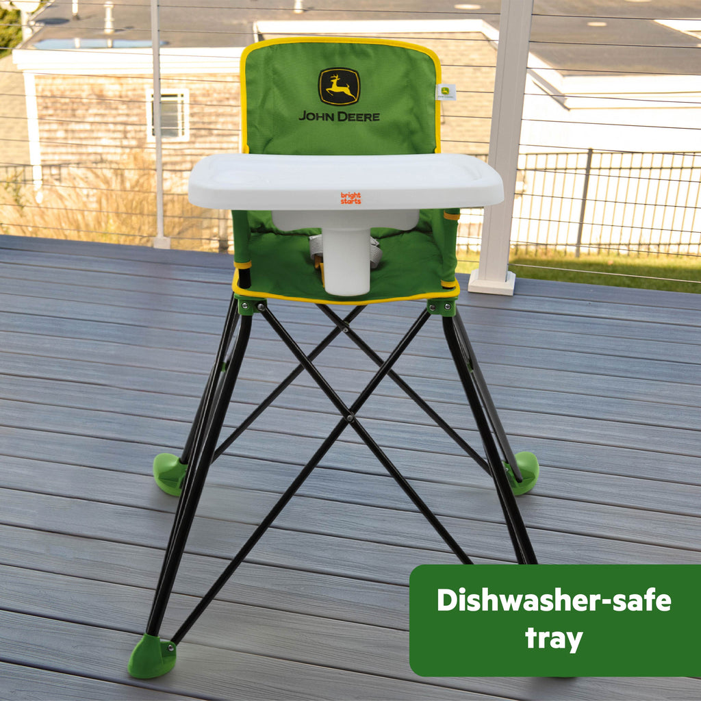 Bright Starts John Deere Pop N Dine Portable High Chair