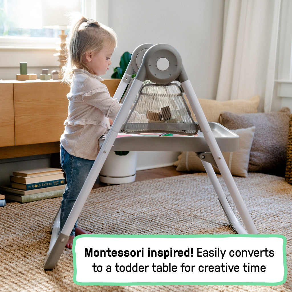 Ingenuity Proper Positioner Create Up Multi-Mode Folding High Chair - Soulful Skies
