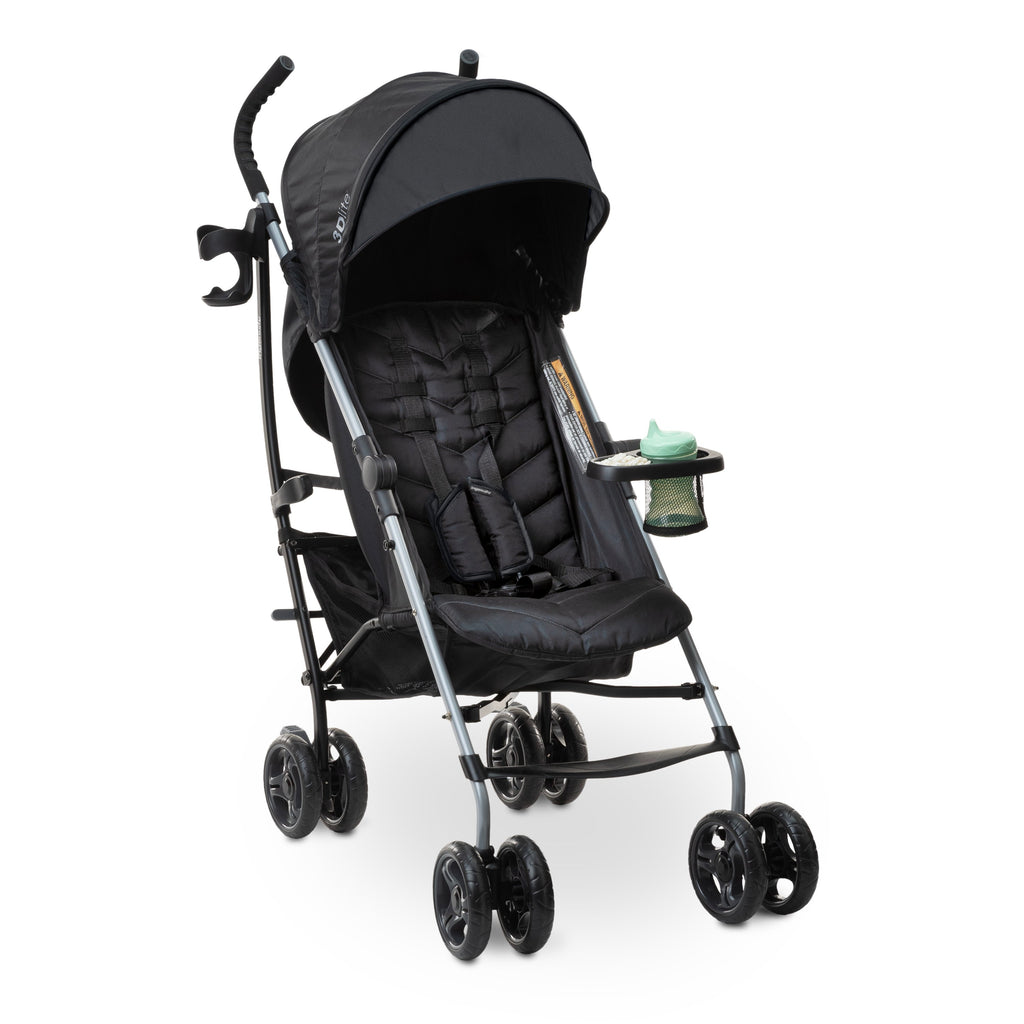 Summer by Ingenuity 3Dlite Convenience Stroller - Black - Silver