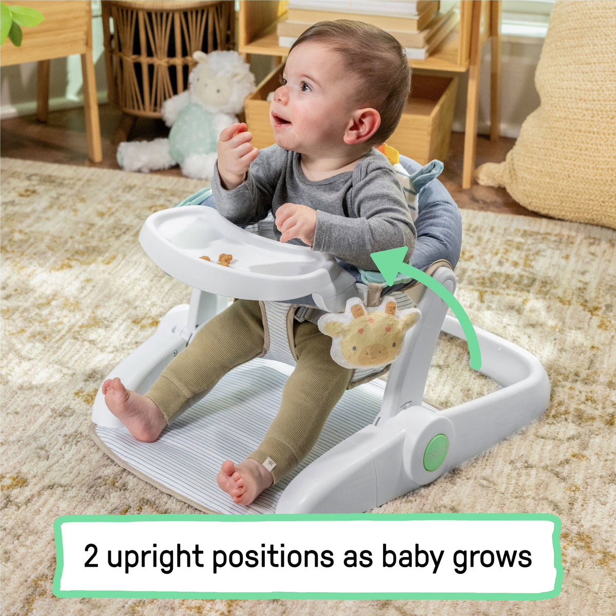 Ingenuity Prop Spot Learn-to-Sit Floor Seat - Casi