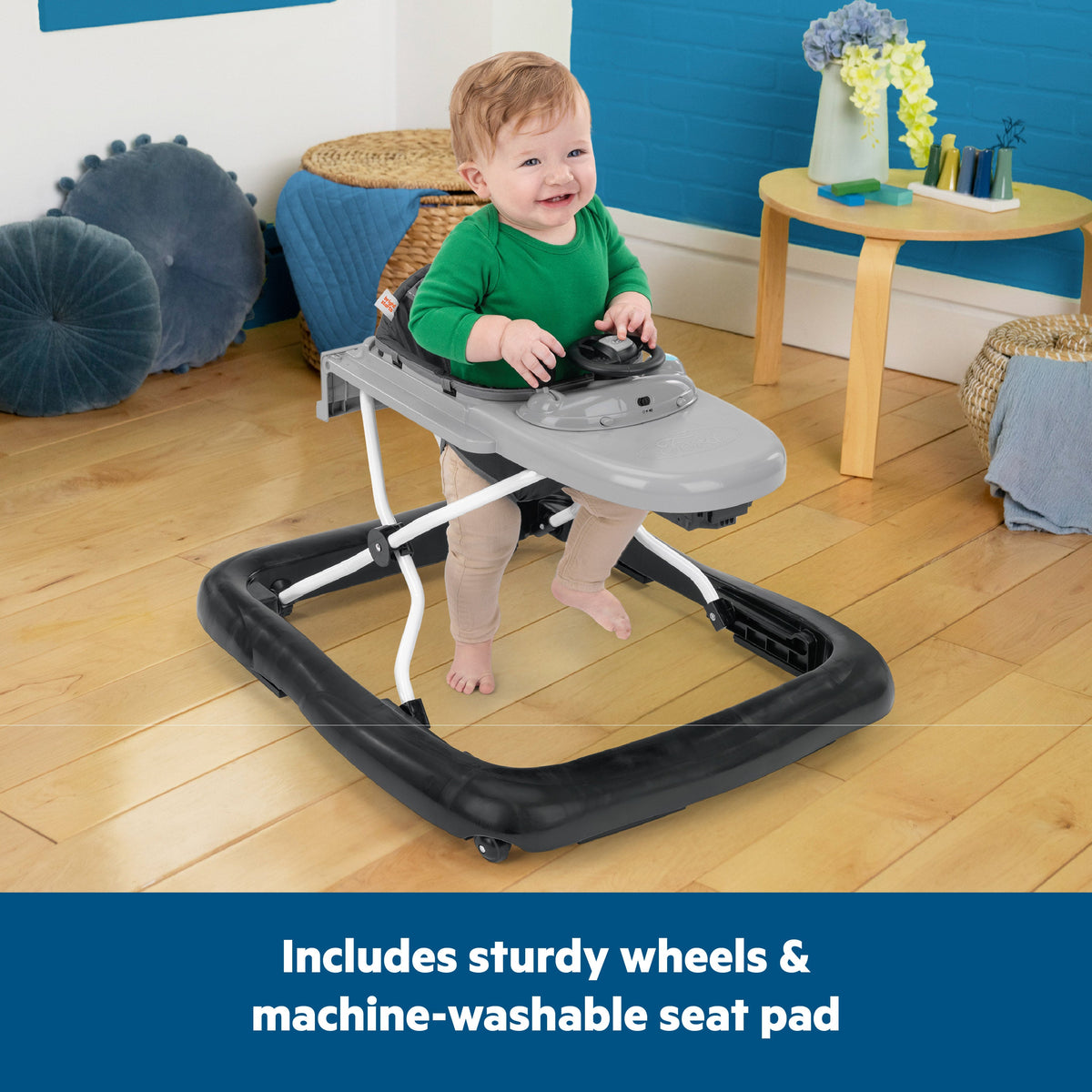 Bright Starts Ways to Play Walker - Ford F-150, All American, 4-in-1 Walker