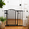 The Doorway 42W Series Pet and Baby Gate, Openings 28- 42 Wide, 30 Tall - Espresso