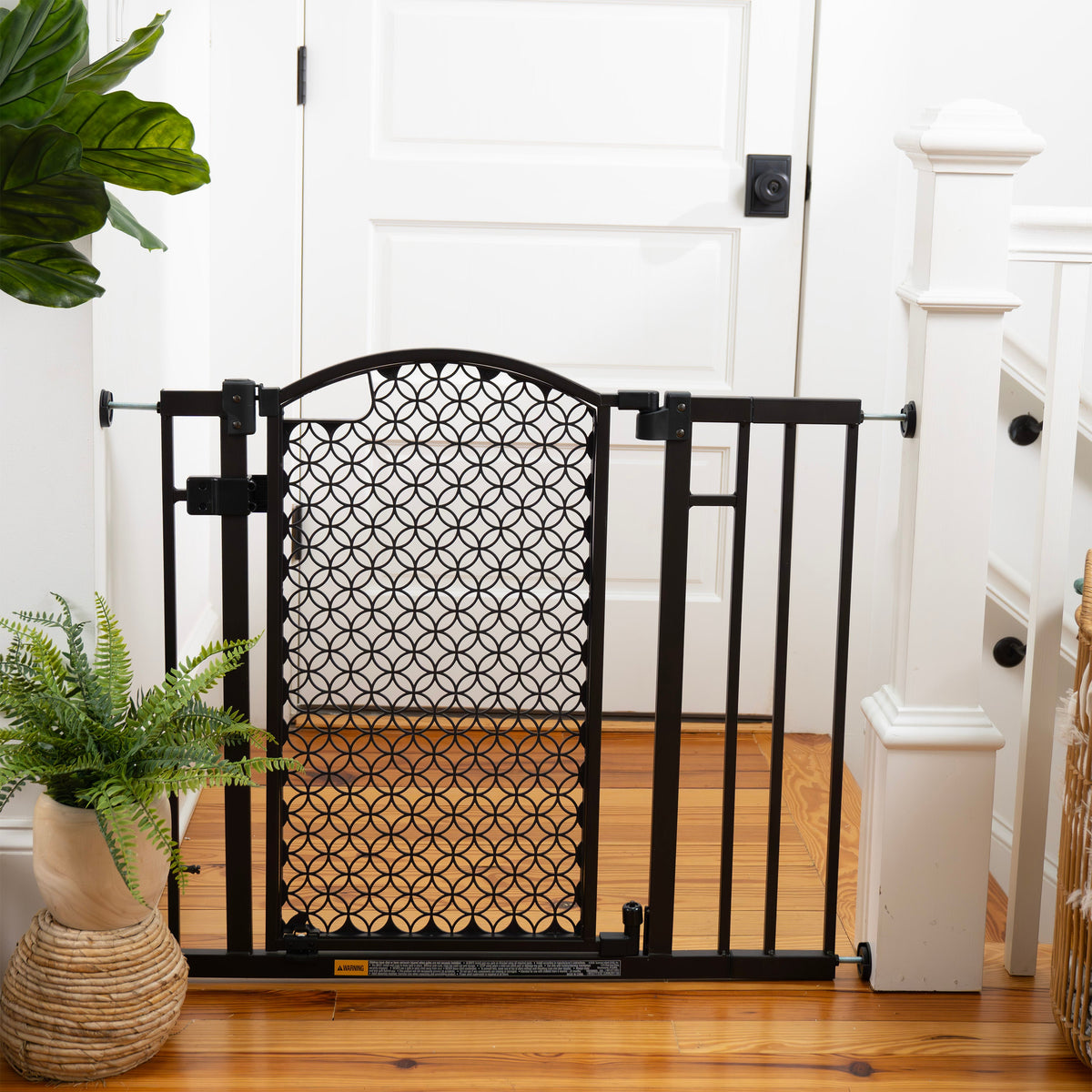 The Doorway 42W Series Pet and Baby Gate, Openings 28- 42 Wide, 30 Tall - Espresso