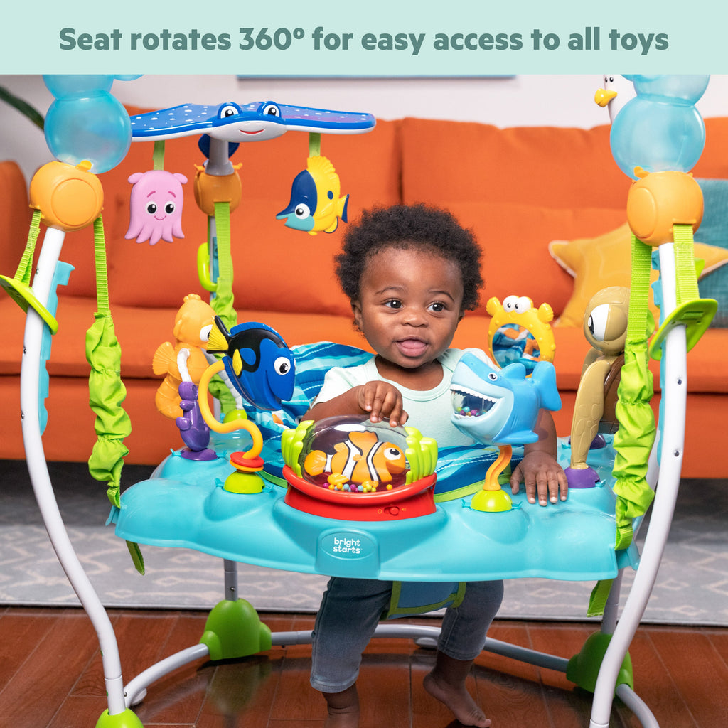 Disney Baby Finding Nemo Sea of Activities Baby Activity Jumper