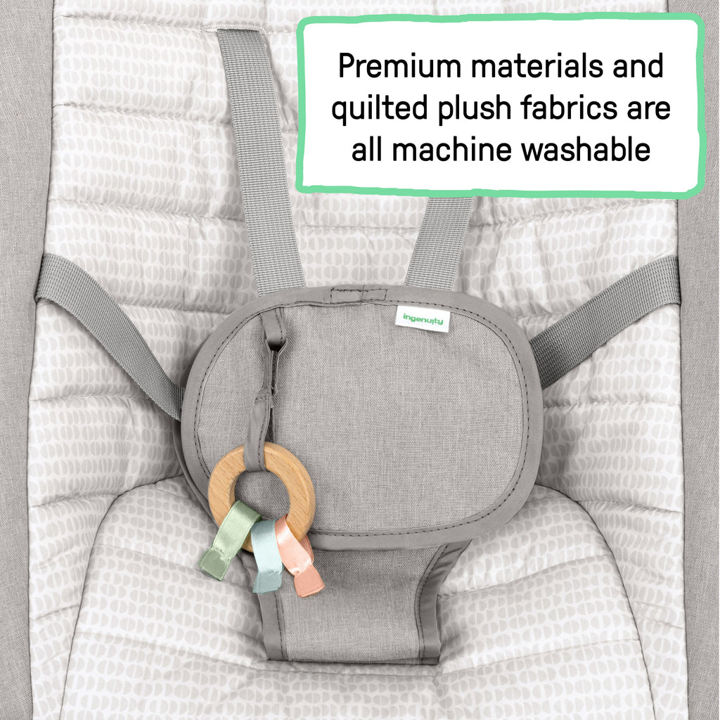 Ingenuity Keep InMotion Automatic Baby Rocking Seat - Soulful Skies