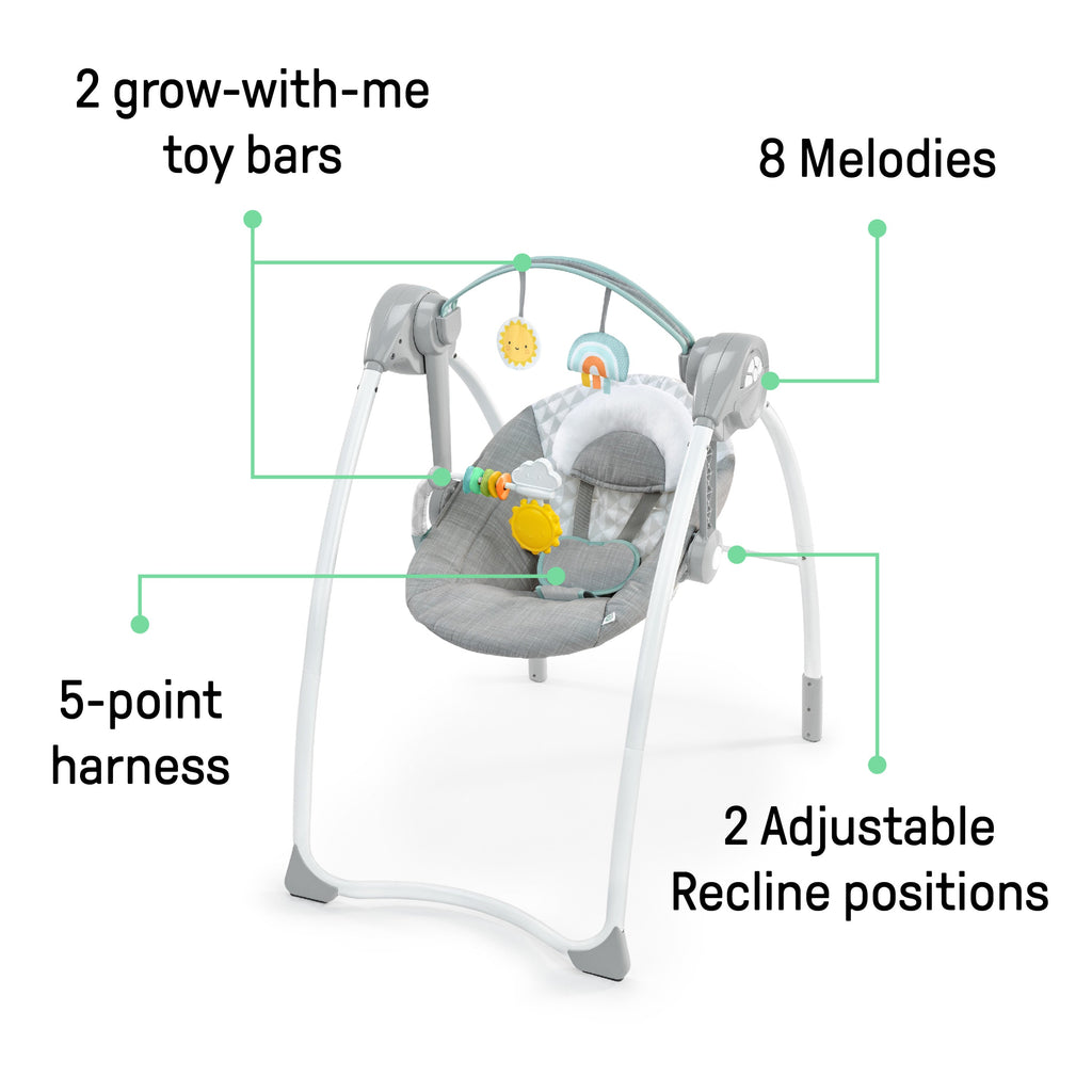 Sun Valley Milestone Swing - Grey