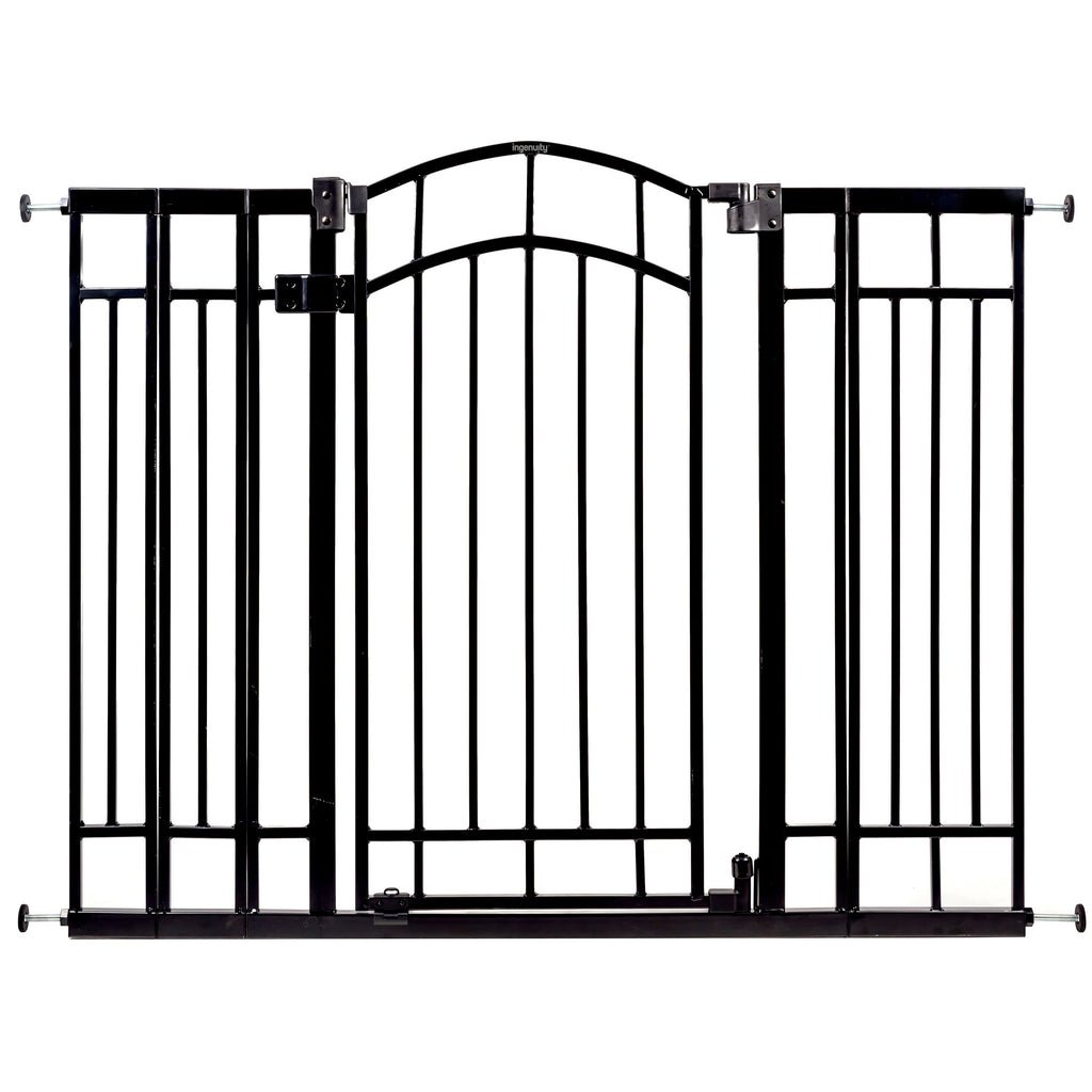 The Doorway 48W Series Pet and Baby Gate, Openings 28.5 to 48 - 36 Tall - Black