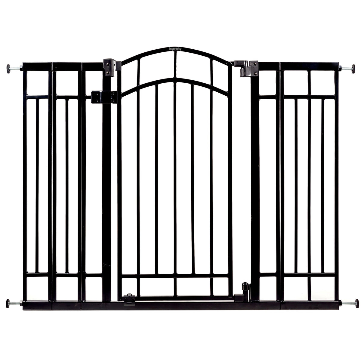 The Doorway 48W Series Pet and Baby Gate, Openings 28.5 to 48 - 36 Tall - Black