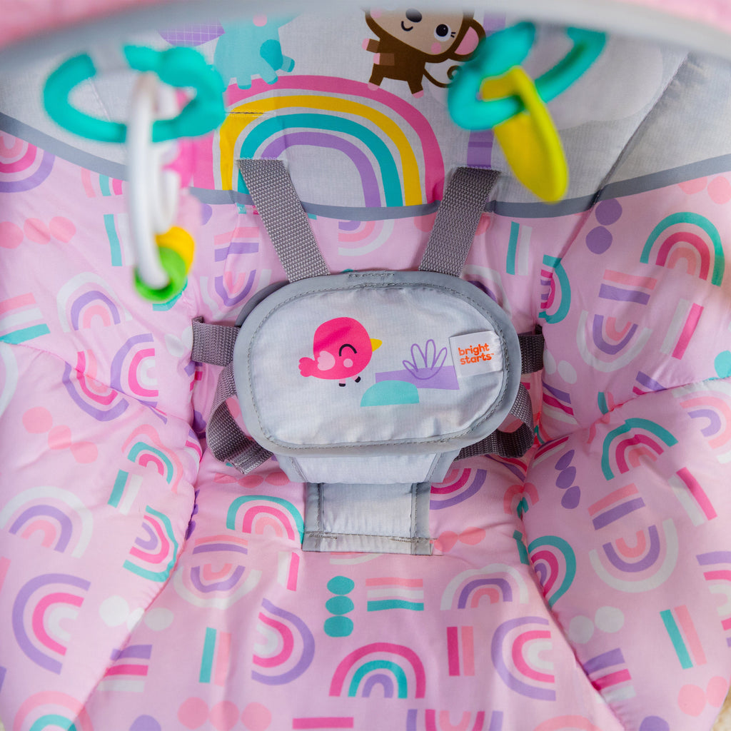 Pink Paradise Portable Swing