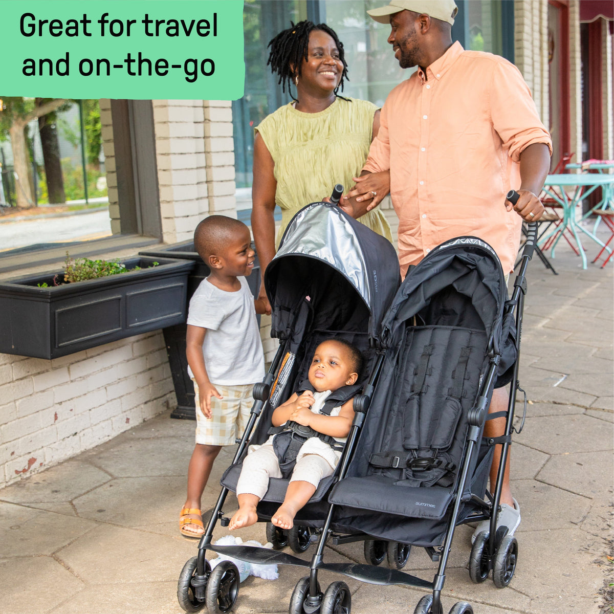 3Dlite Double Convenience Stroller