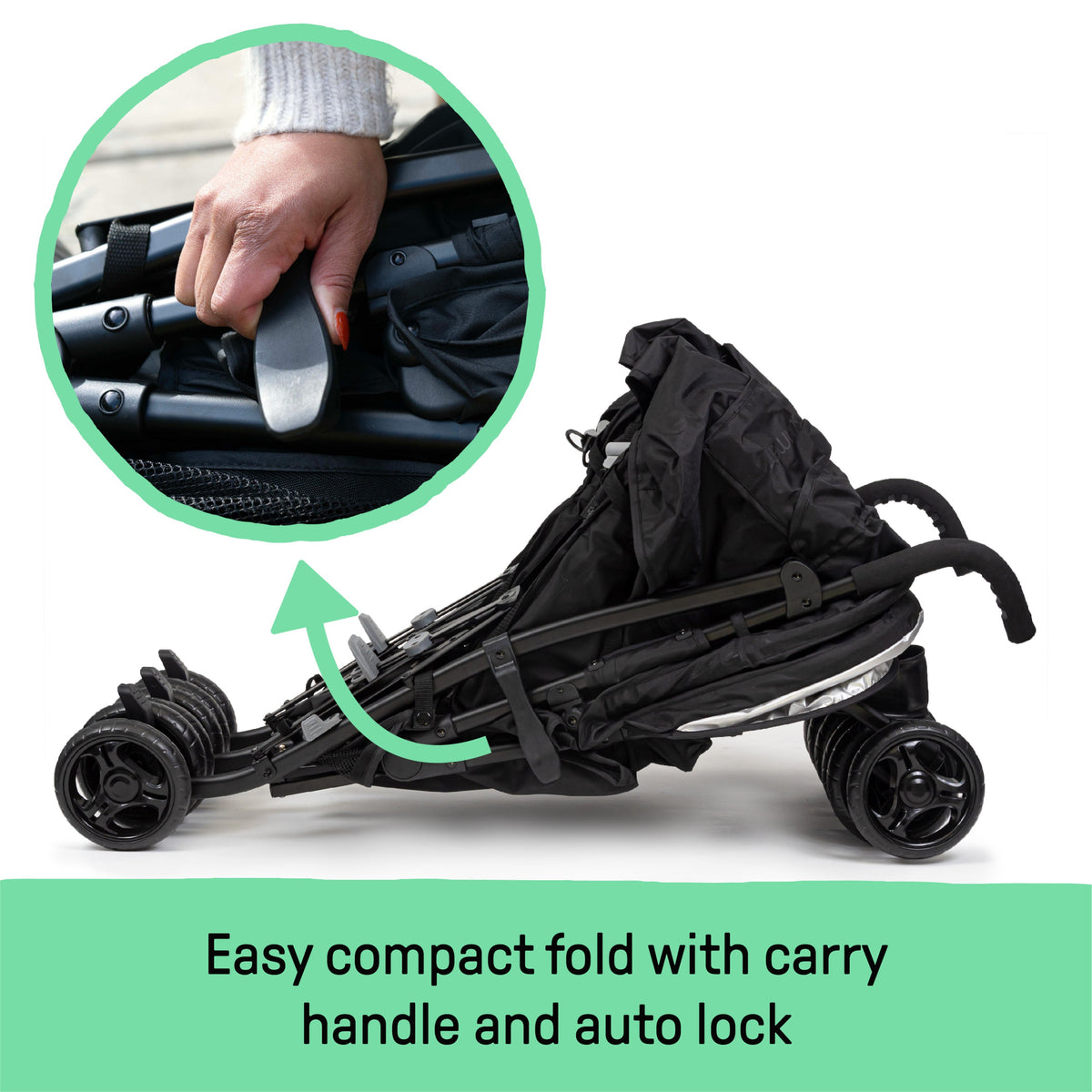 3Dlite Double Convenience Stroller