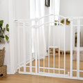 Doorway 48W Series Safety Pet and Baby Gate, openings 29-48 Wide, 36 Tall - White
