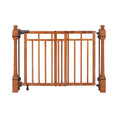 The Stairway+ 48W Series Pet and Baby Gate with Dual Banister Kit, Openings 32 to 48 Wide, 33 Tall