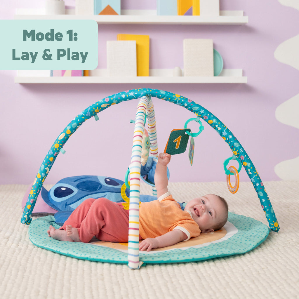 Disney Baby Stitch Party in Paradise Activity Gym, For Newborns and Up