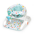 Bright Starts Learn-to-Sit 2-Position Baby Floor Seat with Elephant Toy, Unisex, 4-12 Months