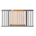 The Thruway 60XW Series Extra Wide Safety Pet and Baby Gate, 36-60 Wide - Honey Oak