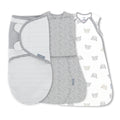 SwaddleMe by Ingenuity Stages of Sleep Gift Set, 3-Piece Swaddle & Sleep Sack Set  Bears