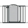 The Doorway 42W Series Pet and Baby Gate, Openings 28-42 Wide, 30 Tall, Grey