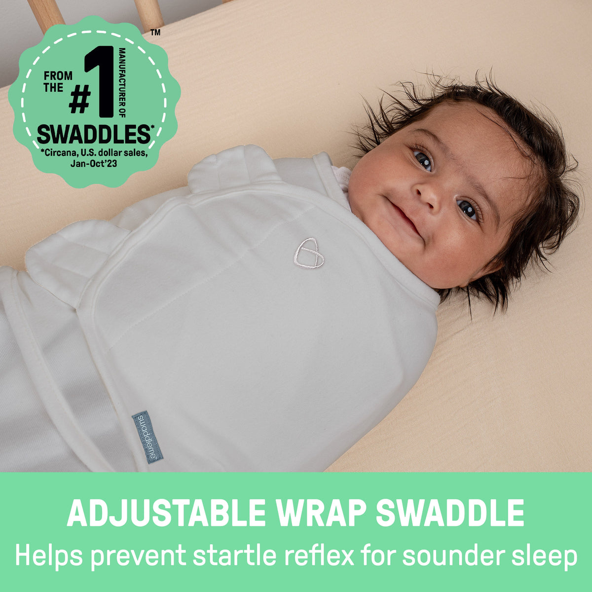 SwaddleMe by Ingenuity Stages of Sleep Gift Set, 3-Piece Swaddle & Sleep Sack Set  Bears