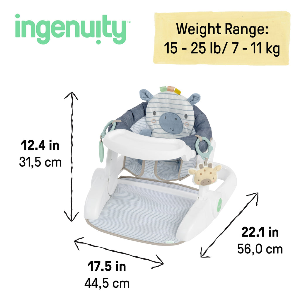 Ingenuity Prop Spot Learn-to-Sit Floor Seat - Casi