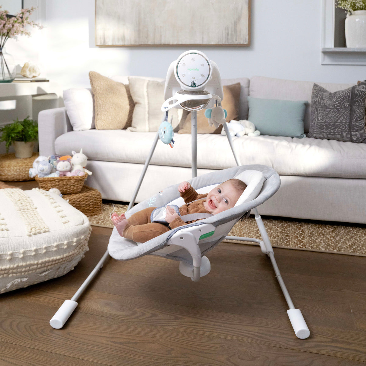 Ingenuity InLighten Soothing Swing  - Dakota