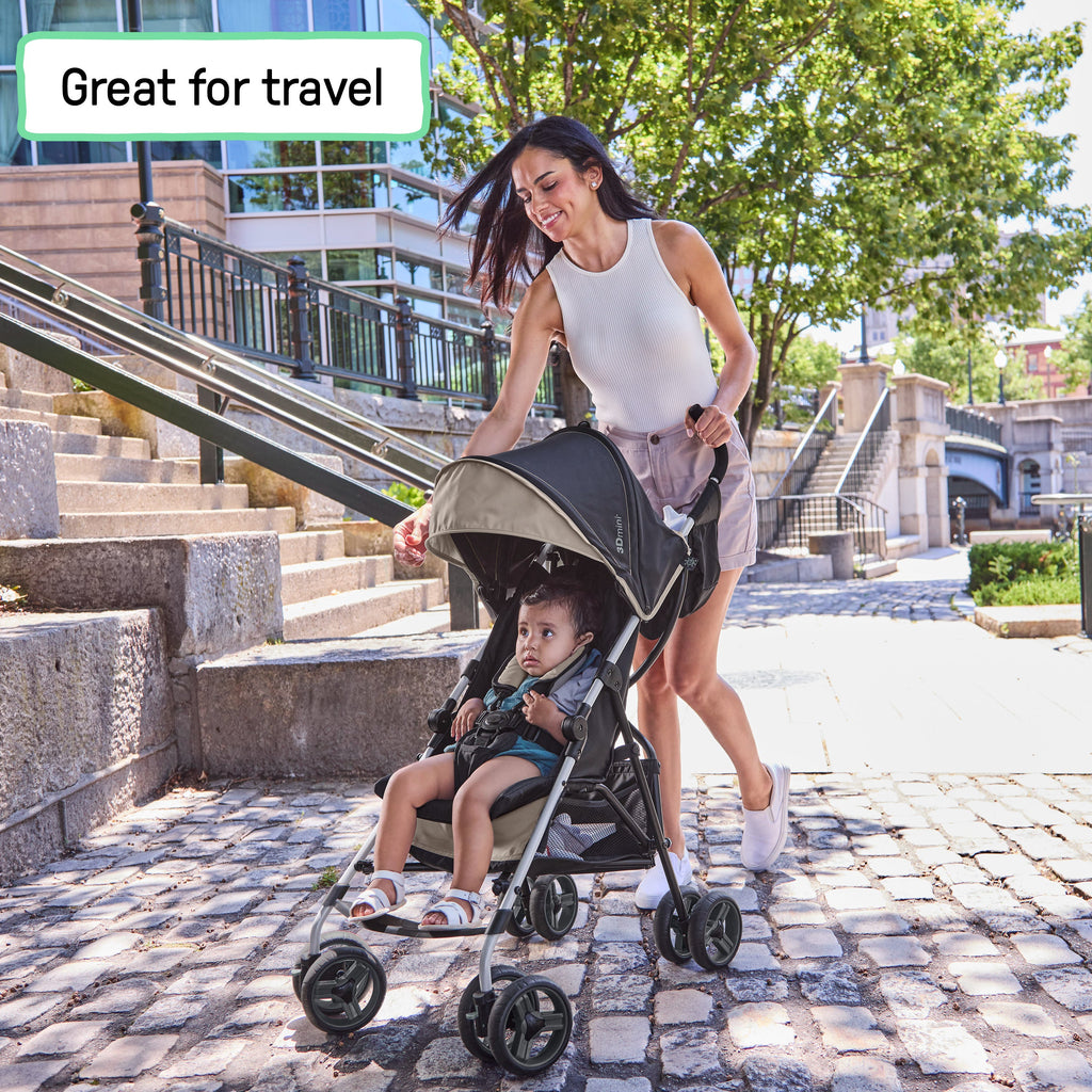 Ingenuity 3Dmini Convenience Stroller, Cashew