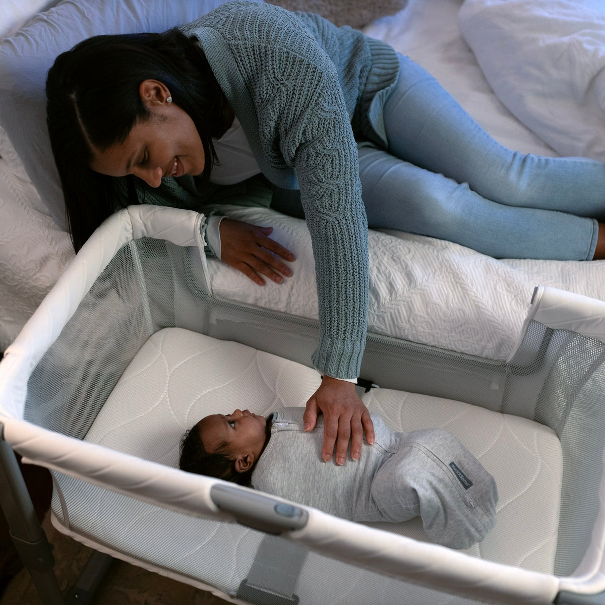 DreamSecure 2-in-1 Co-Sleeping Bassinet