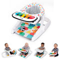 Baby Einstein Tappin' Tunes Learn to Sit 4-in-1 Floor Seat, Ages 4+ Months