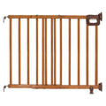 Ingenuity The Stairway 48W Series Pet and Baby Gate, Openings 30-48 Wide, 32Tall - Brown