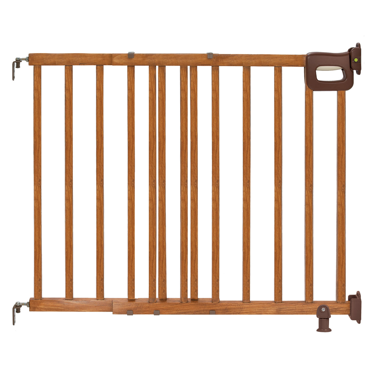 Ingenuity The Stairway 48W Series Pet and Baby Gate, Openings 30-48 Wide, 32Tall - Brown