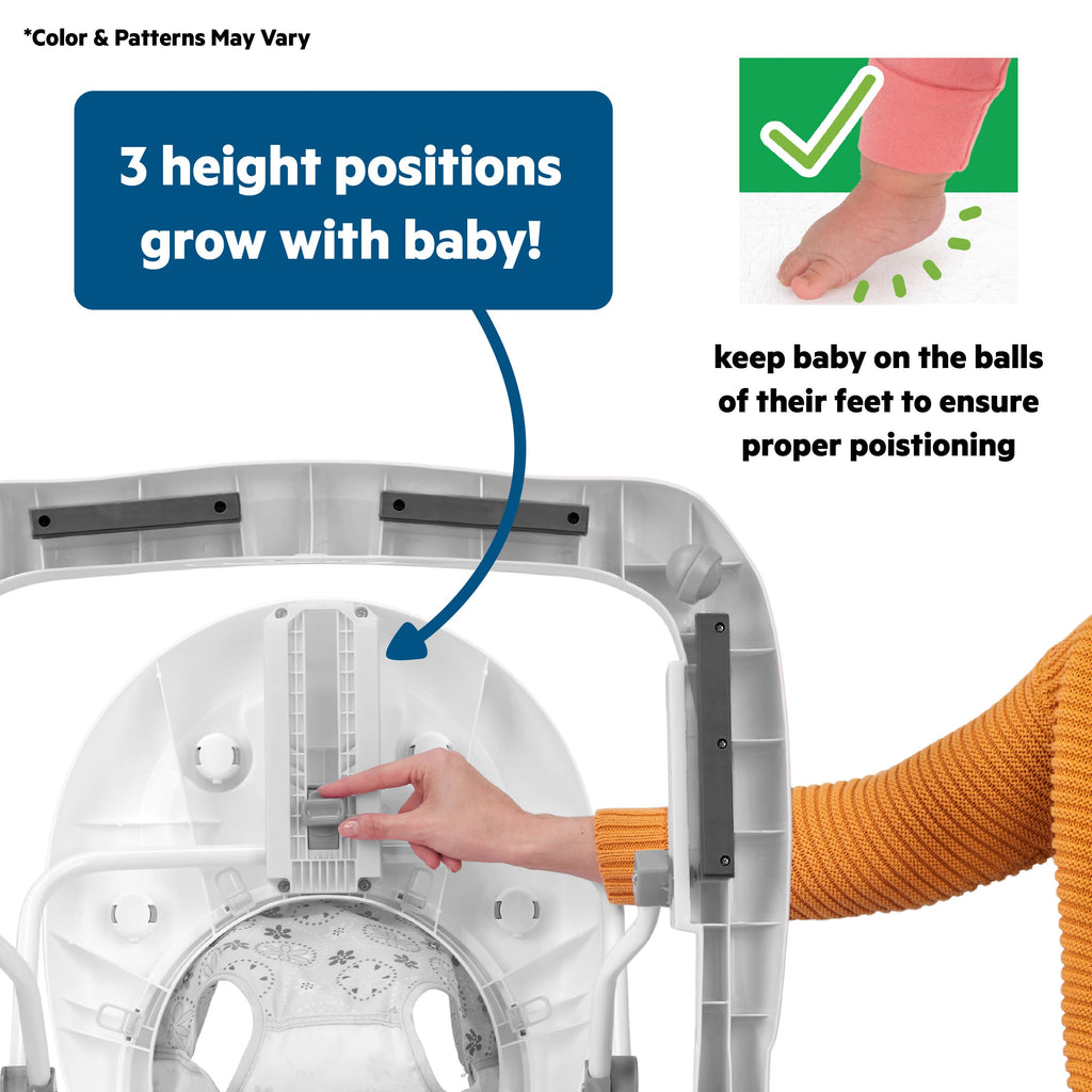 John Deere Gator 4-in-1 Green Baby Activity Walker with 4 Ways to Play