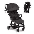 Ingenuity 3D Travelmate Pro Travel Stroller with Fold-Away Ride-On Board, Car Seat Compatible - Black