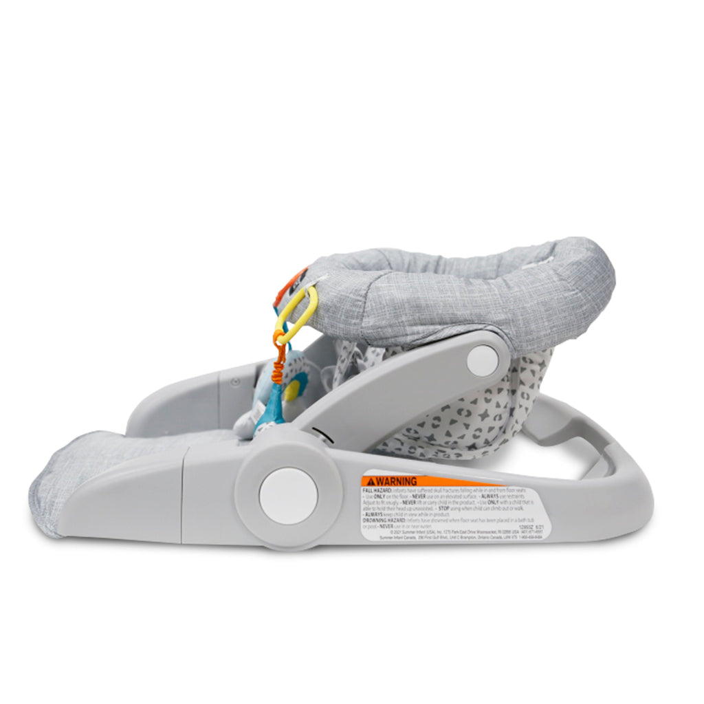 Learn-to-Sit 2-position Seat - Heather Gray