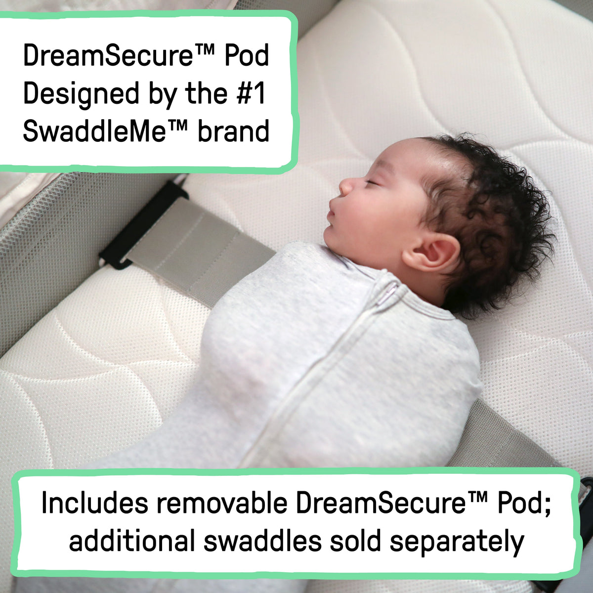 DreamSecure 2-in-1 Co-Sleeping Bassinet