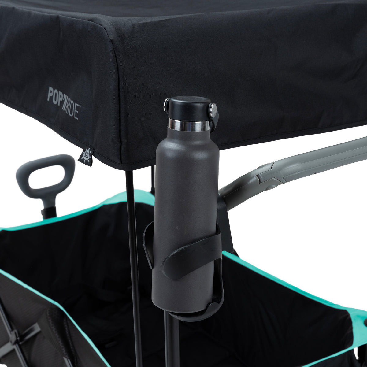 Summer by Ingenuity Pop 'N Ride Stroller Wagon - Black & Teal
