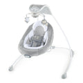 Ingenuity InLighten Baby Swing with Cool Mesh Fabric, Vibrations & Lights, Braden
