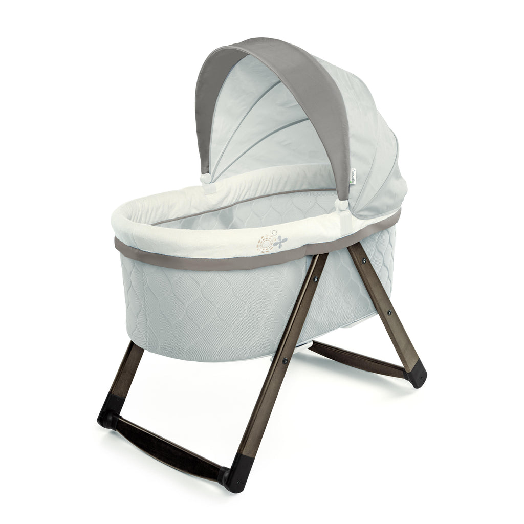 FoldAway Rocking Wood Bassinet - Carrington