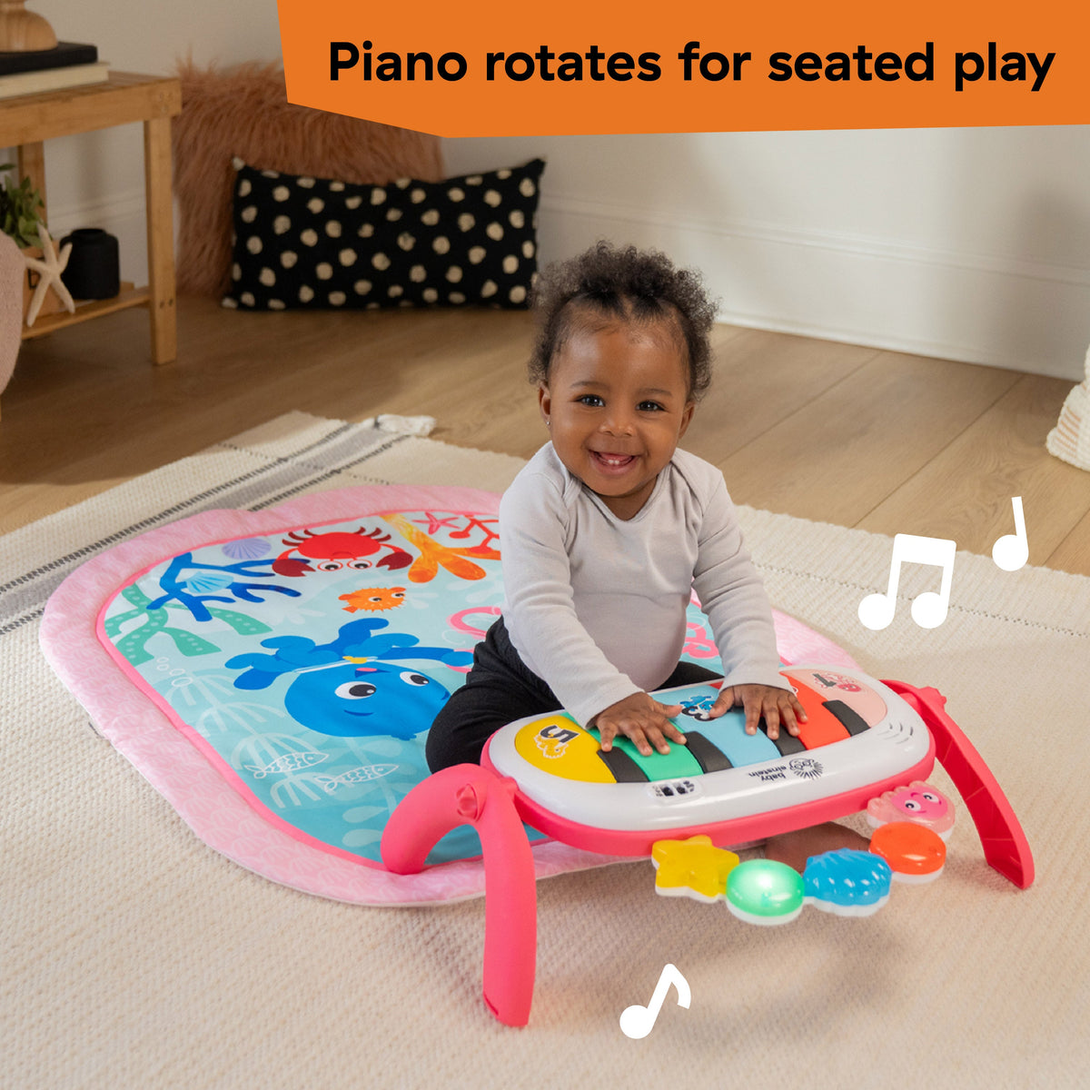 Baby Einstein 4-in-1 Kickin Tunes Jellyfish Jamboree Music & Language Discovery Gym