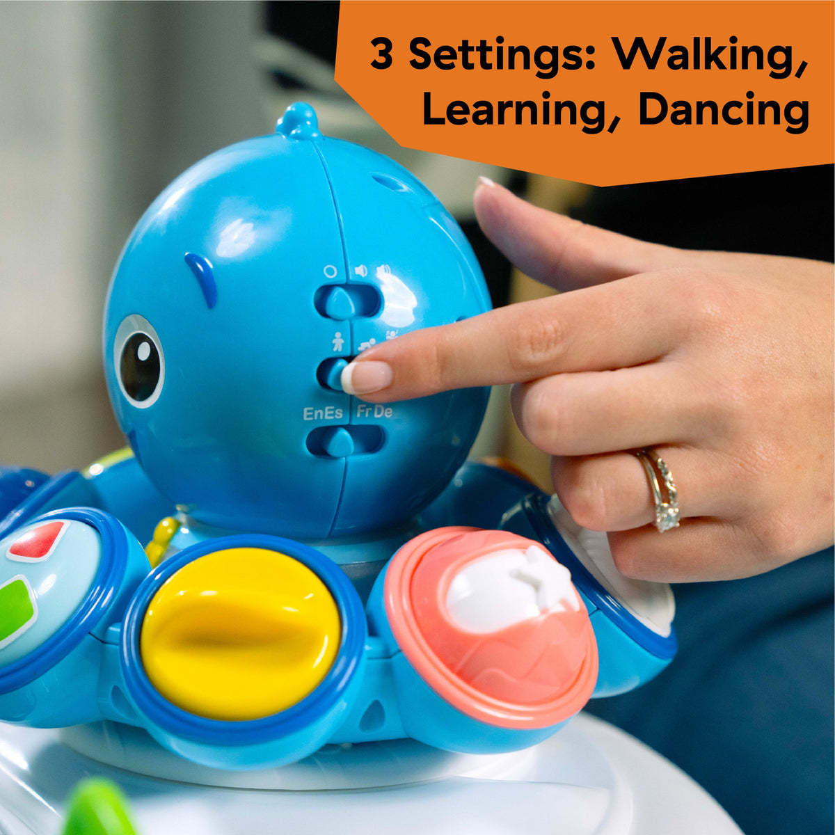 Baby Einstein Ocean Explorers Step & Twirl Opus 4-in-1 Activity Walker, Ages 6 Months+
