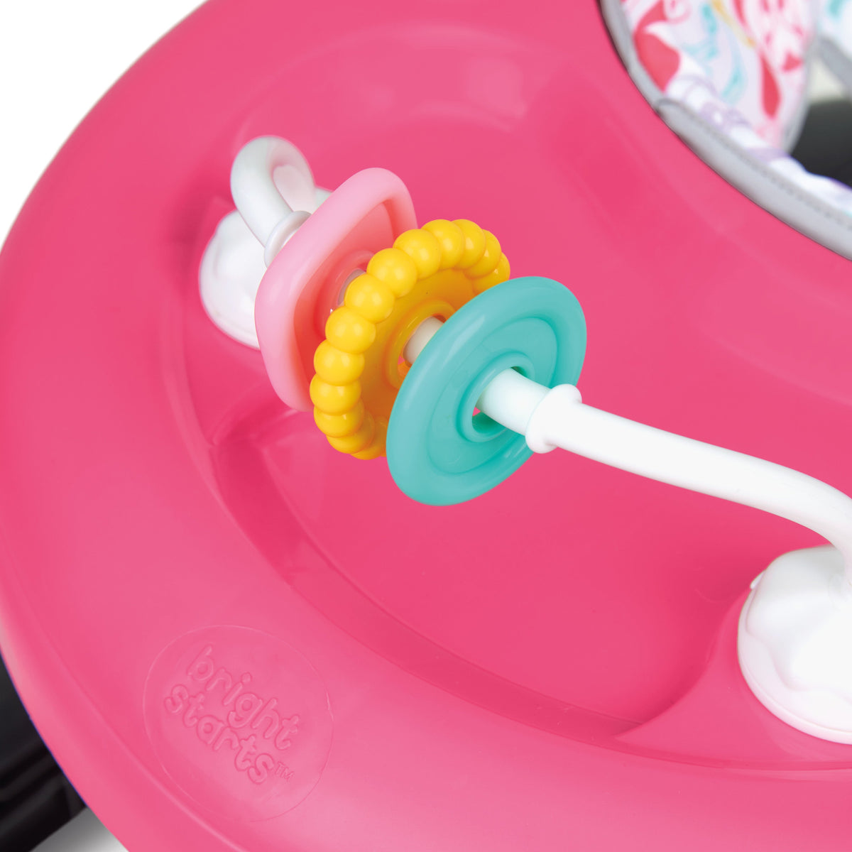 Bright Starts Disney Baby Minnie Mouse Magical Steps Activity Walker, Pink, 6M+