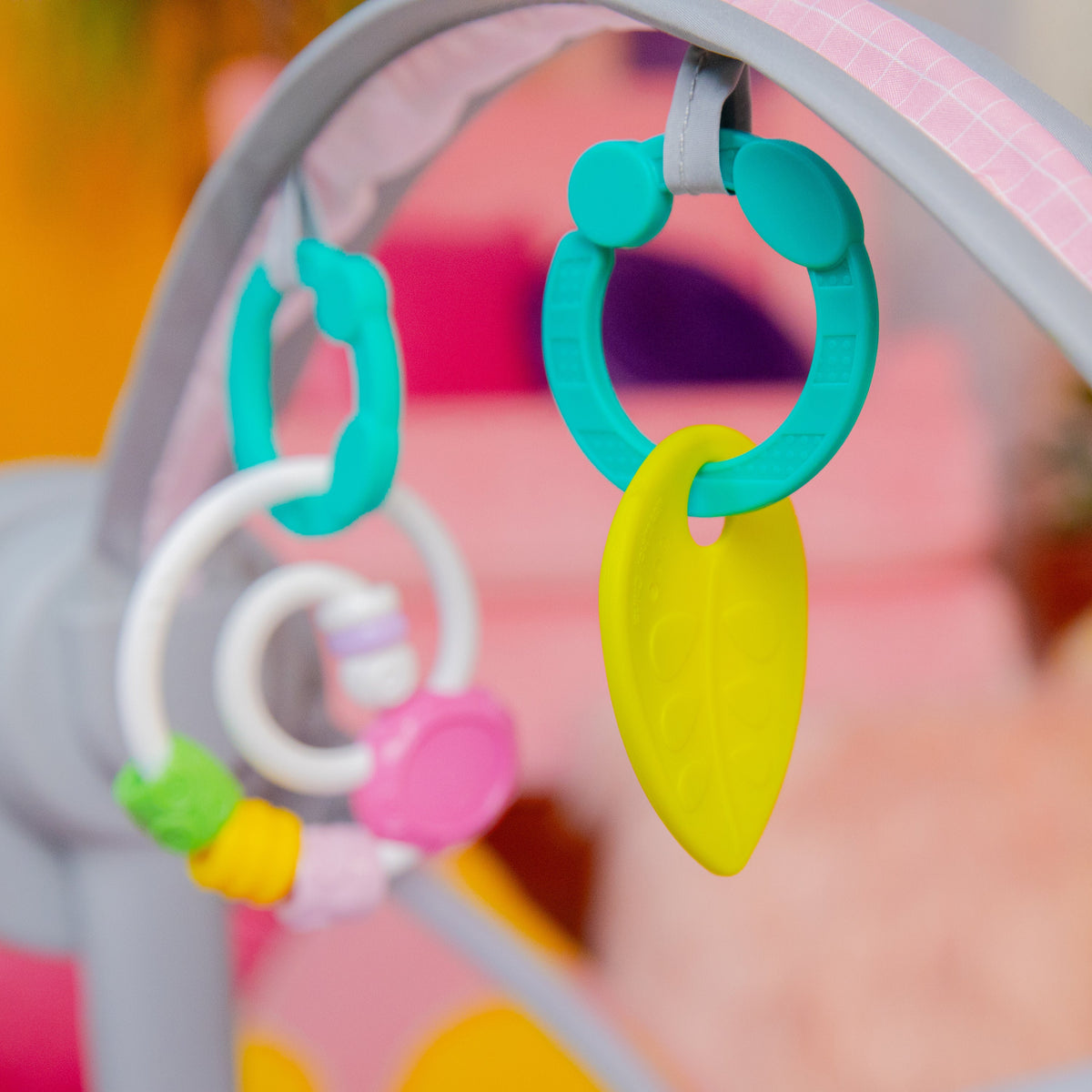 Pink Paradise Portable Swing