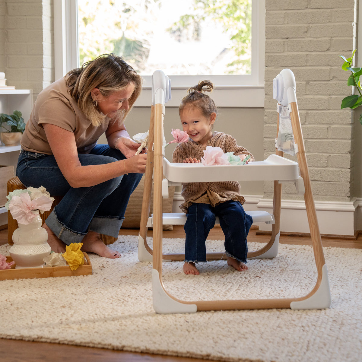 Ingenuity Table-to-Tower 2-in-1 Step Stool