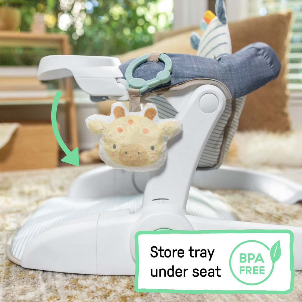 Ingenuity Prop Spot Learn-to-Sit Floor Seat - Casi